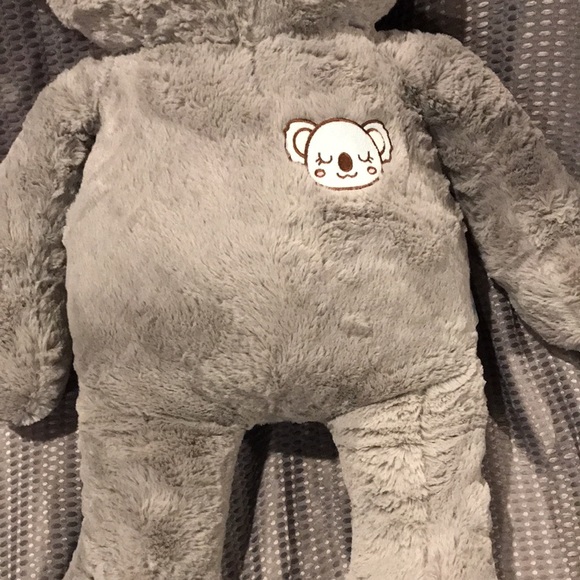 IKASA 🐨Large Plush Grey Koala Bear🐨 20”Sitting, 30”Laying Flat✨Like Brand New✨ - Picture 6 of 12